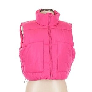 Love Tree Hot Pink Puffer Vest